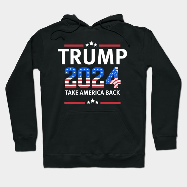 Trump 2024 Hoodie by Xtian Dela ✅